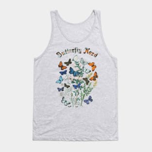 Butterfly Nerd Tank Top